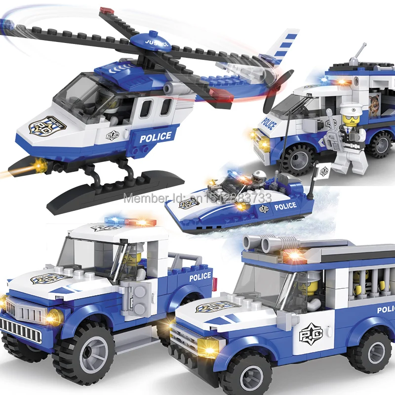 police toy helicopter