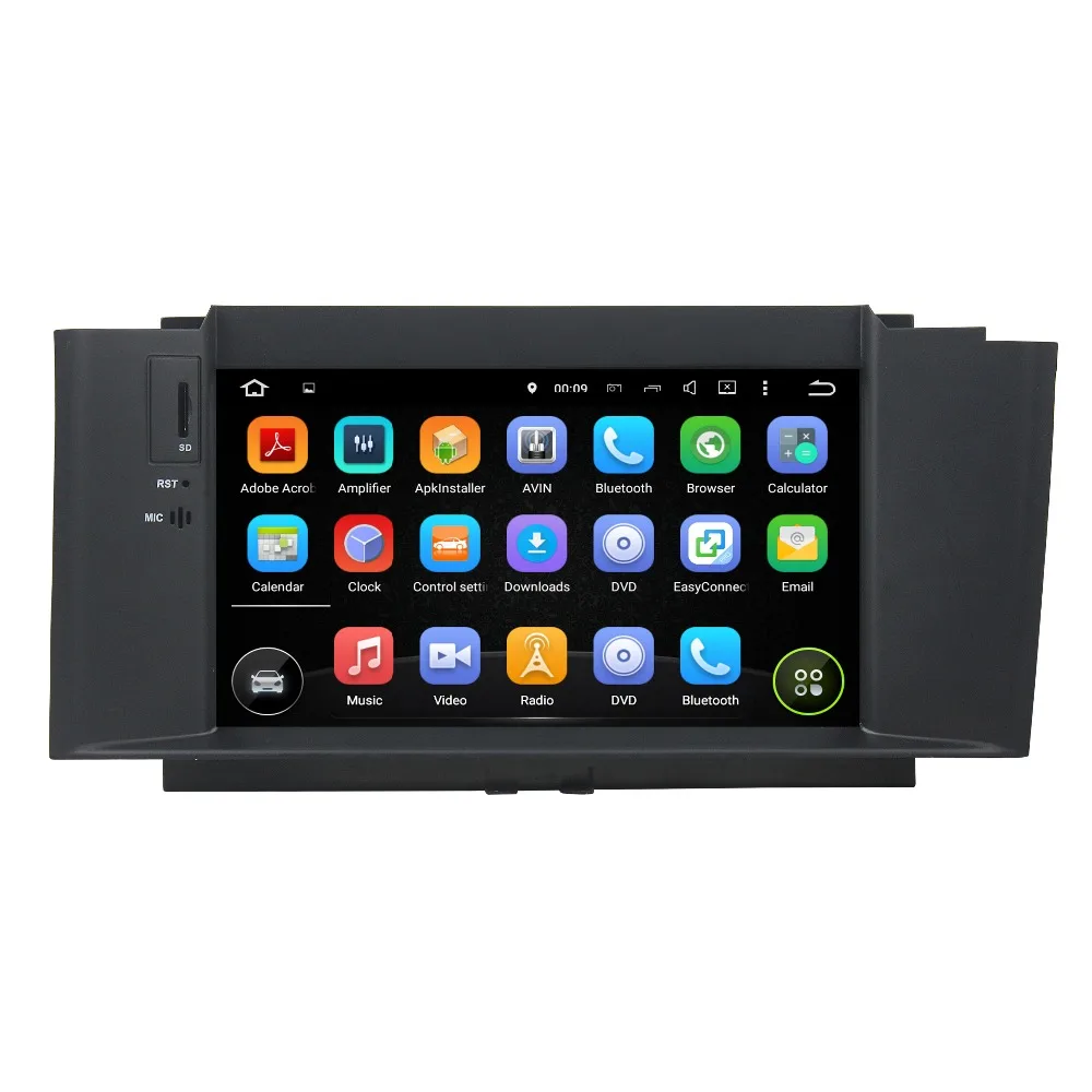 

KLYDE 7" Separate Android 8.1 Car Radio For CITROEN C4 2012-2014 Car Stereo Flansh 16GB Car Audio CANBUS Multimedia 2GB