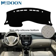 MIDOON для Nissan tiida c12 2011- автомобильный Стайлинг Чехлы для приборной панели коврик для приборной панели Защита от Солнца Крышка для приборной панели 2012 2013 201