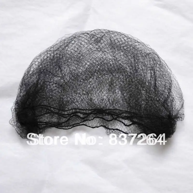 60 шт./лот черный Invisibale нейлоновая сетка для волос для париков/украшения для волос/украшение для волос/шапка с сеткой