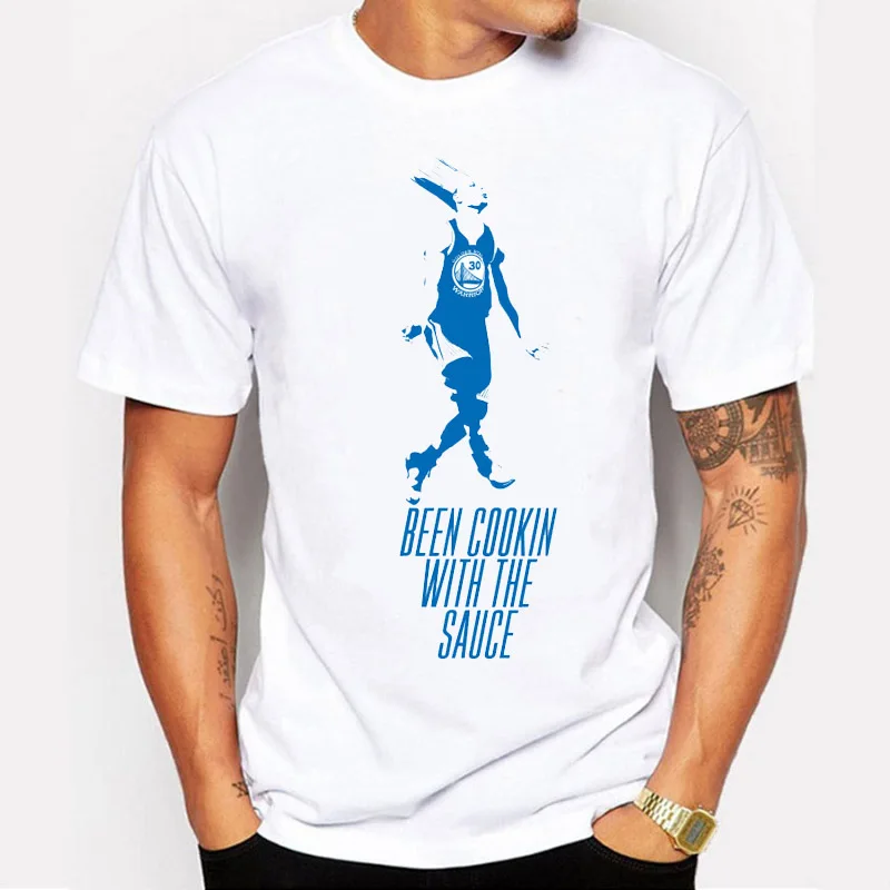 steph curry with the shot t shirt