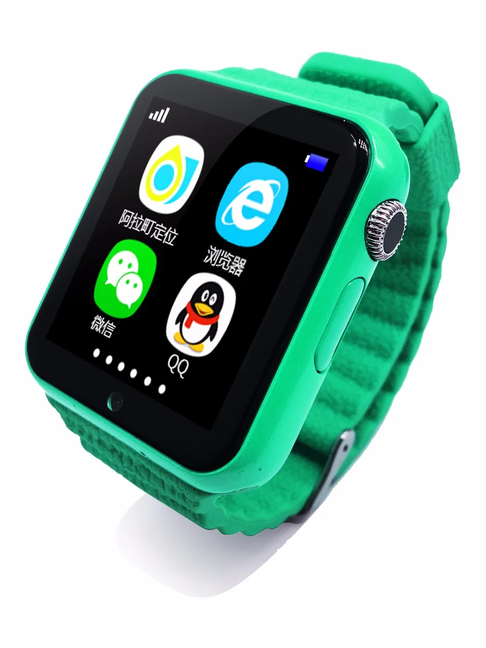 Smartch GPS Smart Watch Kids Waterproof Watch V7K with Camera/facebook SOS Call Location DevicerTracker Anti-Lost Monitor PK Q90