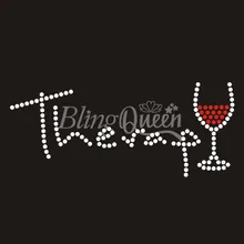 BlingQueen на заказ имитация горного хрусталя дизайн вина