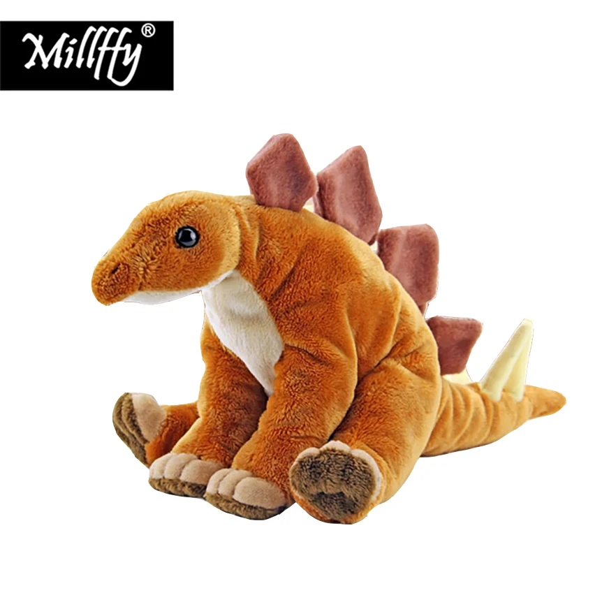 Millffy 1 шт. 30 см динозавр Peluches Стегозавр плюшевые игрушечные лошадки Мягкое Животное игрушки куклы динозавры Pluche для детей мальчик дети