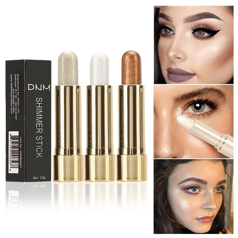 2019 3D Highlighter Contour Bronzer Pencil Brighten Skin Face Highlight Makeup