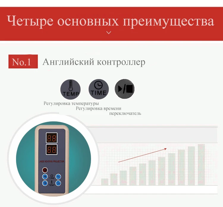 LEK продукт Чистый натуральный нефрит и Германий камень терапия Аппарат дальнего инфракрасного нагрева Подушка терапевтическая со складным functio