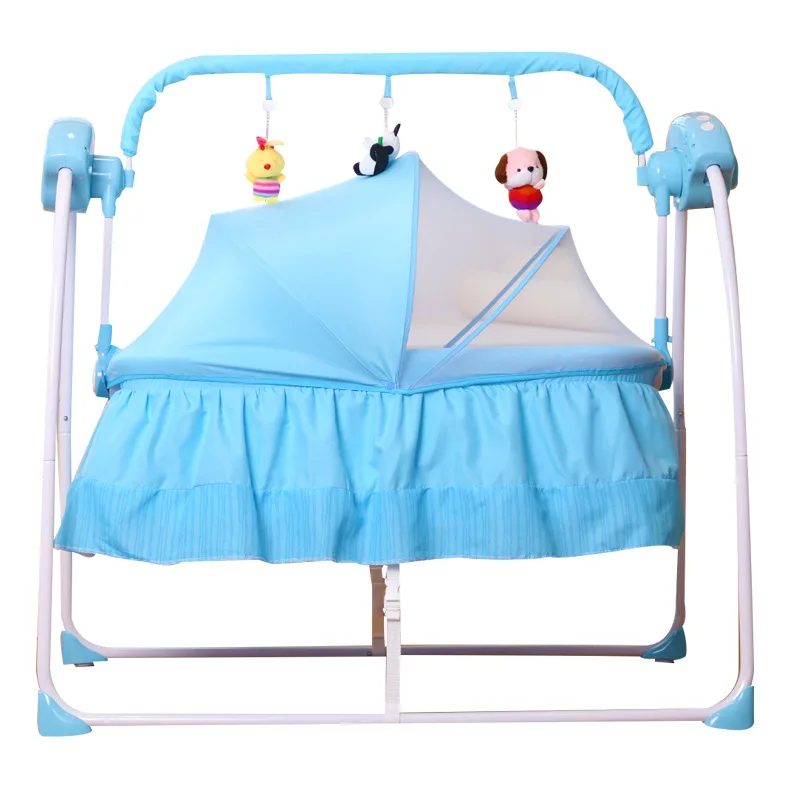 

Baby Electric Cradle Bed Sleeping Cradle Baby Cradle Neonatal Automatic Small Cradle Intelligent Baby Sleeping Artifact