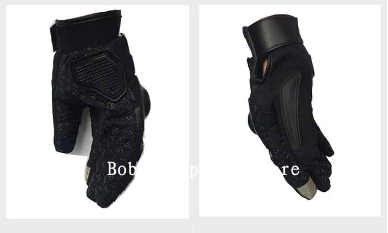 Новые перчатки для мотокросса из нержавеющей стали, мотоциклетные перчатки черного цвета, гоночные защитные перчатки, мотоциклетные перчатки, мотоциклетные перчатки Luvas