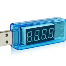 USB зарядный ток и напряжение тестер USB измеритель напряжения и тока