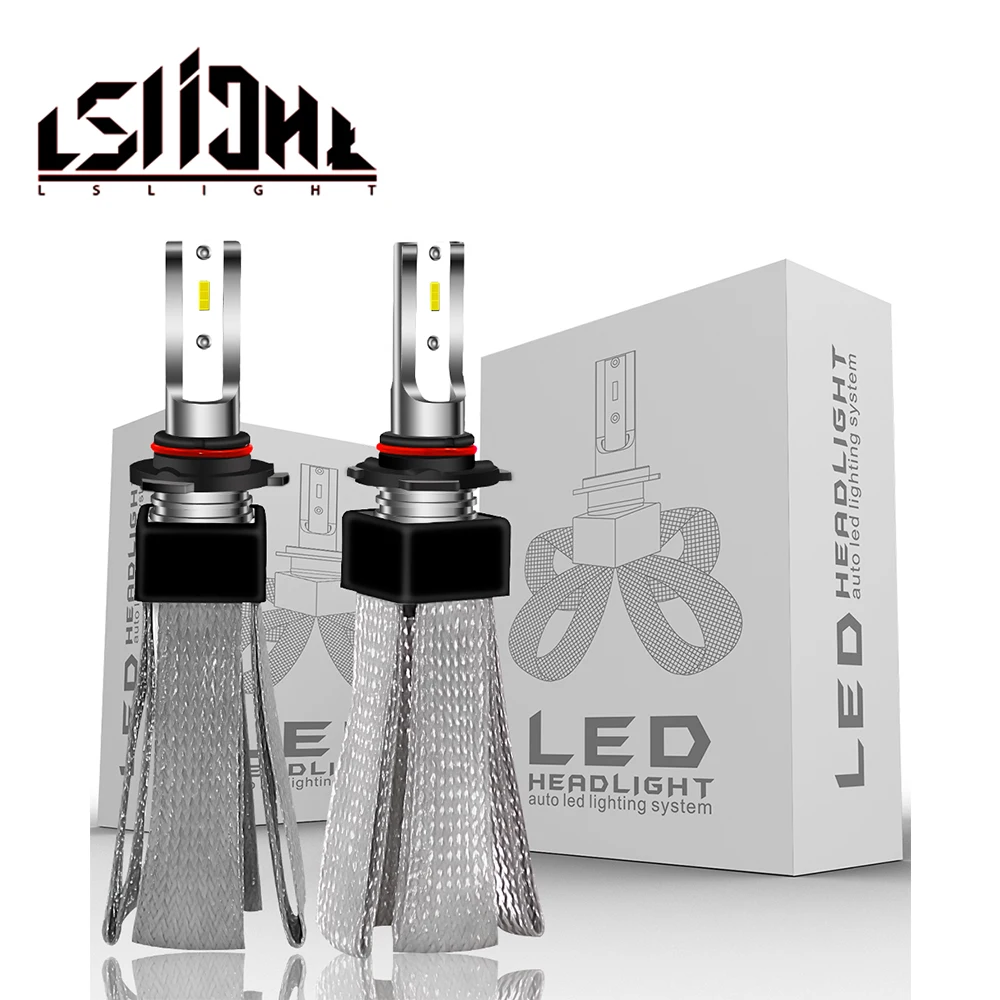 

LSlight LED H4 H7 Bulb H11 H1 HB2 H8 H9 HB3 HB4 9005 9006 LED Car Headlight Phare Ampoule Lamp 110W 12V/24V 6000k 9600lm Auto