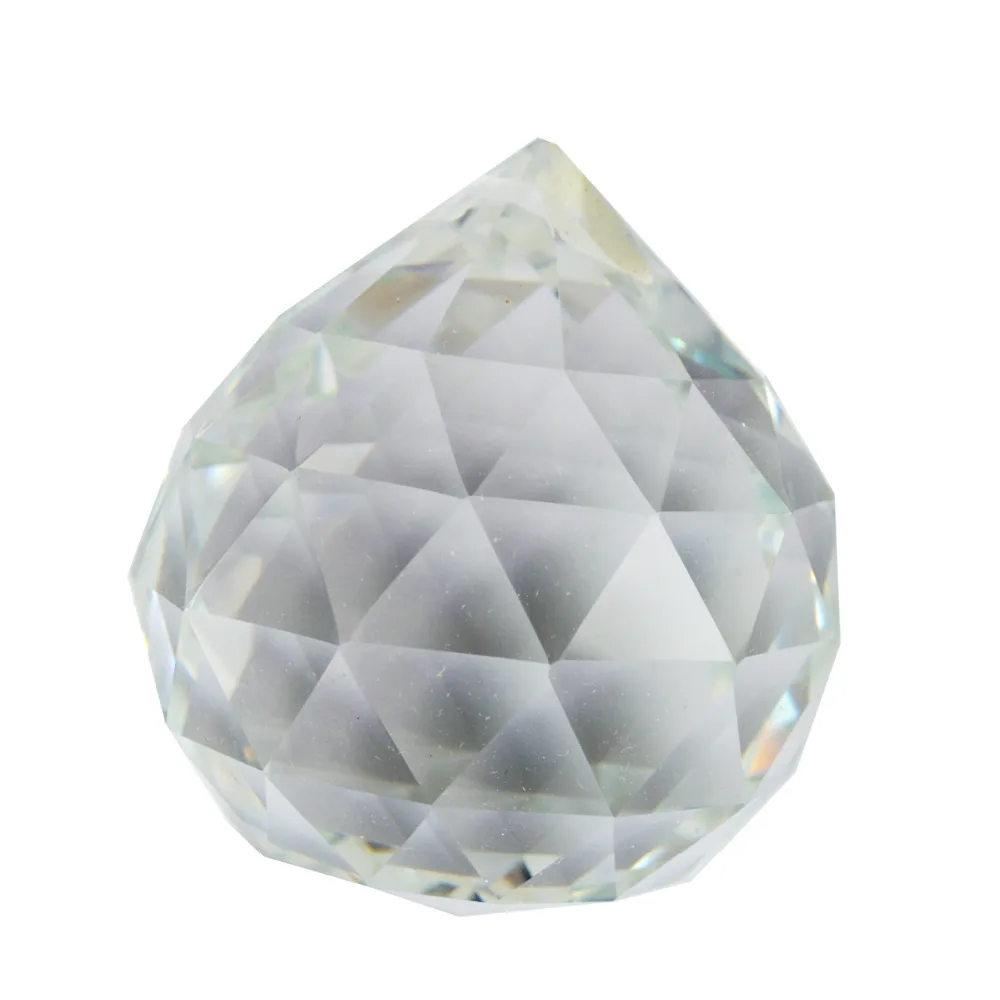 

Clear Multi-Faceted 80mm Crystal Ball AA385