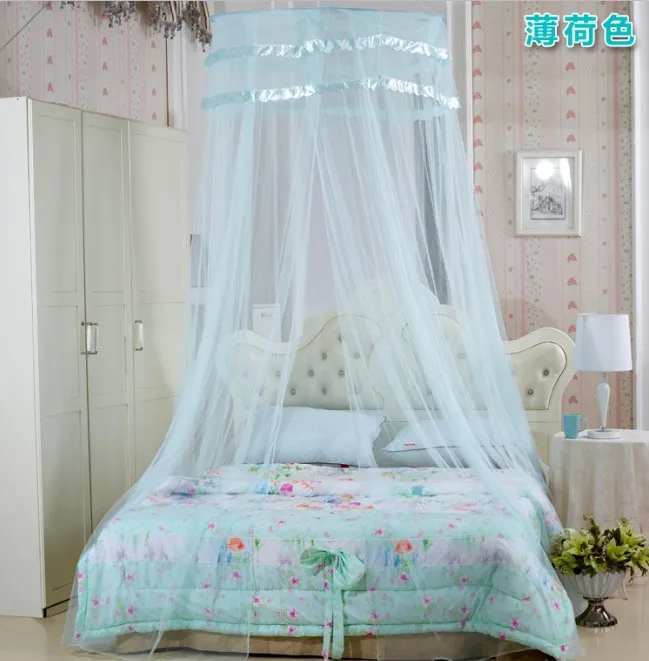 circular mosquito netting single door Mosquito net hung dome nets Anti