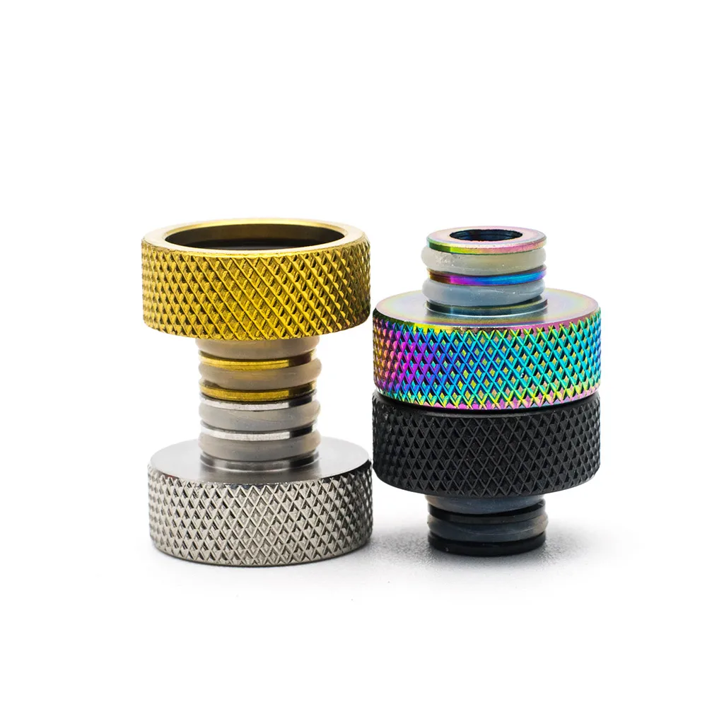 

Electronic Cigarette Accessories 510 to 810 Metal Drip Tip Adapters Fit 810 Drip tips Connector Vape Tank