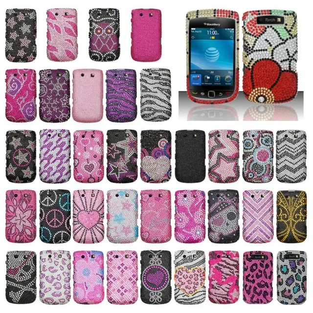 blackberry torch bling phone cases