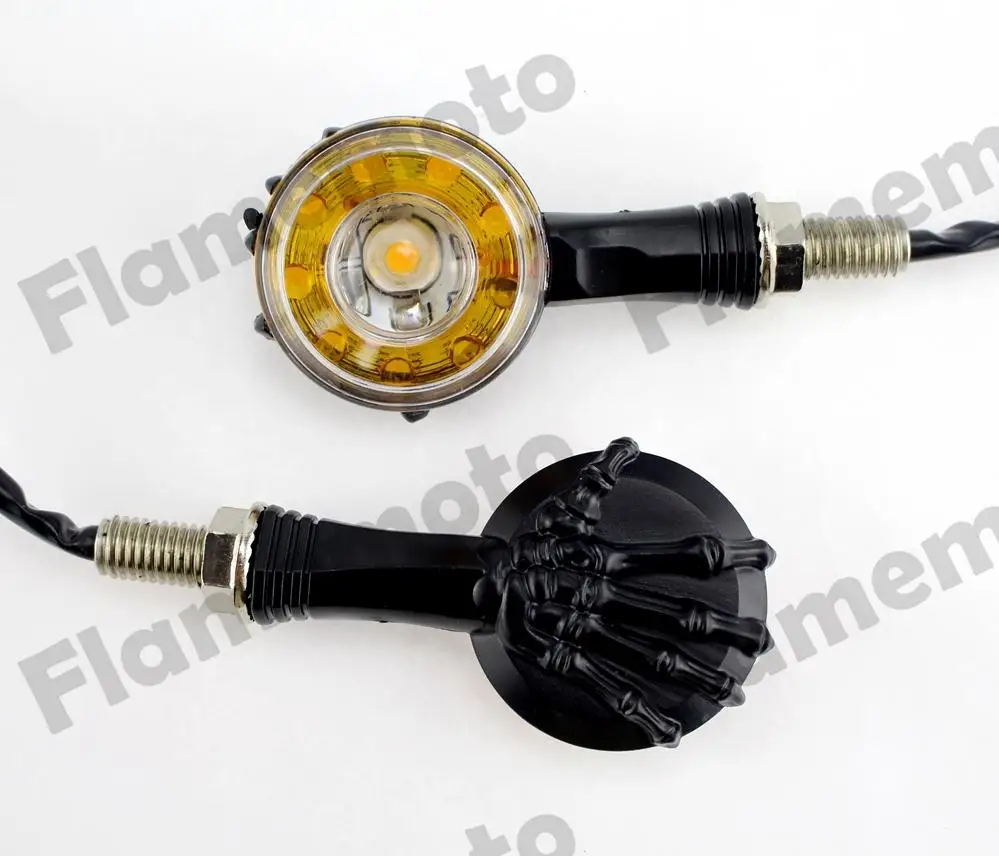 

Motorcycle Black LED Turn Signal Indicator Light for Suzuki GSR GSF SFV SV B-King Intruder Boulevard Volusia Honda Yamaha