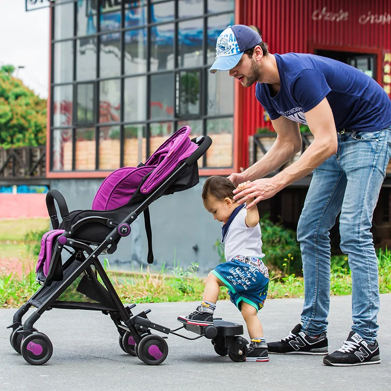 

Stroller Glider Board Accessories Compatible For YOYO and Most Lightweight Folding Umbrella Universal Strollers up to 110 lbs