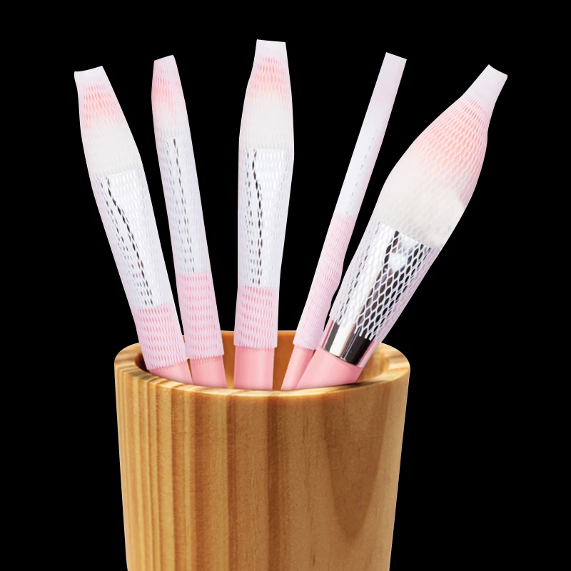 

20pcs makeup brushes net Protector Guard Elastic Mesh Beauty Make Up Cosmetic Brush pen Cover