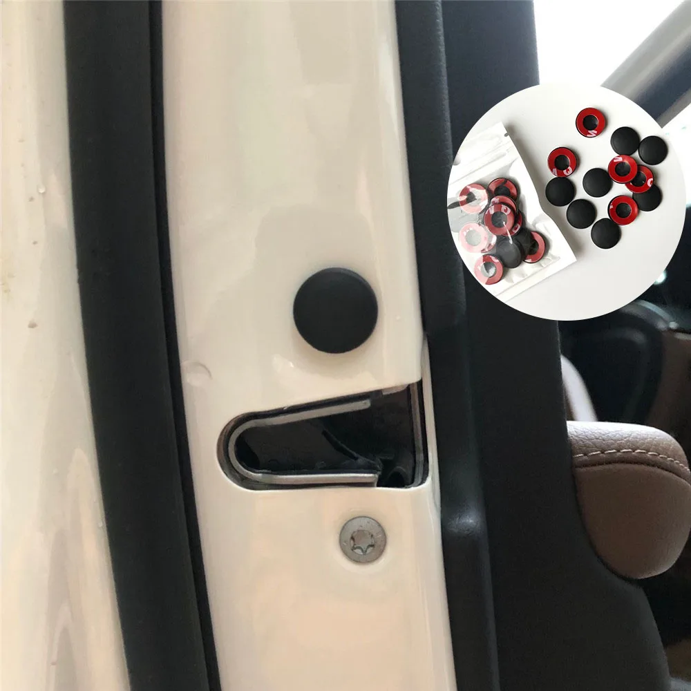 

12pcs Car Door Lock Screw Stickers for Jaguar XE XF XJ XJS XK FUTURE-TYPE E-TYPE F-TYPE F-PACE I-PACE