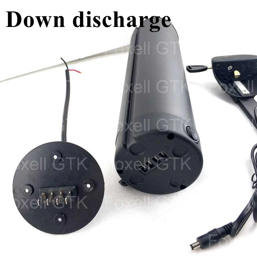  No taxes Black Water Kettle 36V 20Ah  Battery electric bike bottle bateria litio 36v 20ah with BMS kit 1000w + 42v 2A charger (2)