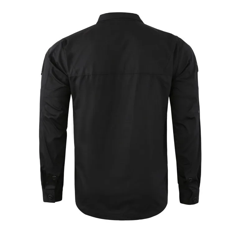 Мужская водонепроницаемая камуфляжная рубашка-карго с несколькими карманами, Весенняя дышащая блуза 3004