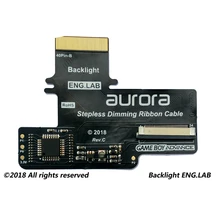 LCD Backlight Kit for GBA Backlit Screen for GameBoy Advance SP Console 2018 Stepless Dimming Plate Free Pleating Adapter Cable LCD Backlight Kit for GBA Backlit Screen for GameBoy Advance SP Console 2018 Stepless Dimming Plate Free Pleating Adapter Cable