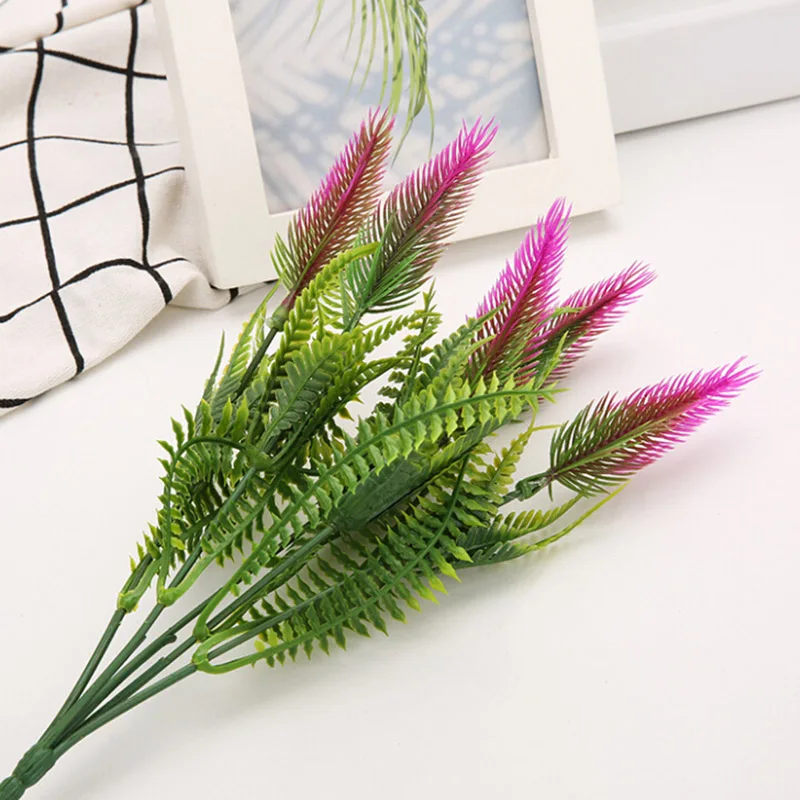 Искусственные кедровые растения искусственные цветы букет украшение для дома