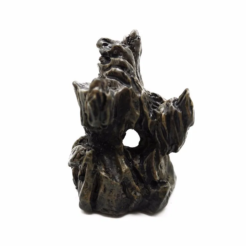 Gray Hill Искусственный камень, модель горного холма, фигурка, ремесло, миниатюрное украшение для сада в виде Феи, украшение для аквариума, аксессуары для DIY - Цвет: Gray Hill