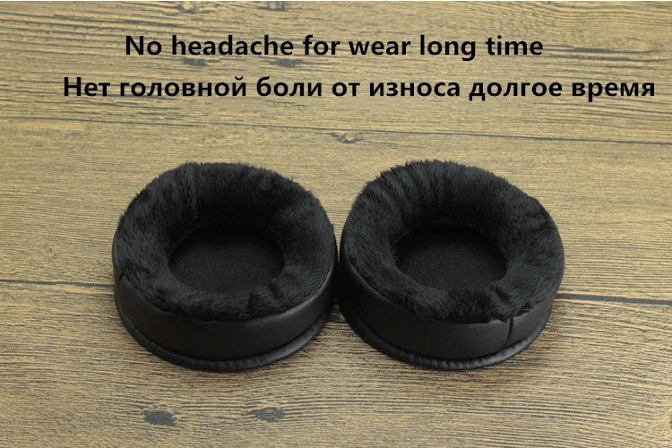1 Pair 100MM 80-110MM Replacement Long Velvet Foam Ear Pads Cushions for Sony for AKG for beyerdynamic Headphones 1 (8)