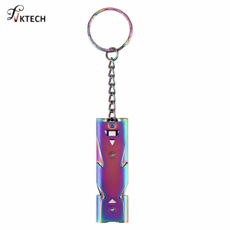 مزدوجة الأنابيب عالية ديسيبل الفولاذ المقاوم للصدأ في الهواء الطلق الطوارئ صفارة إنقاذ المفاتيح التشجيع صافرة أداة متعددة المهام مزدوجة الأنابيب عالية ديسيبل الفولاذ المقاوم للصدأ في الهواء الطلق الطوارئ صفارة إنقاذ المفاتيح التشجيع صافرة أداة متعددة المهام