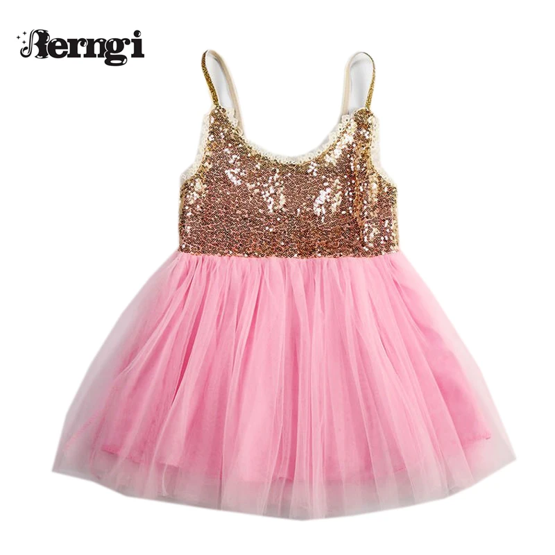 Buy Cheap Toddler Baby Girl Dress Sequins suspenders Fashion Kids Tutu Dress For Girls Clothing children's Princess Party Dresse