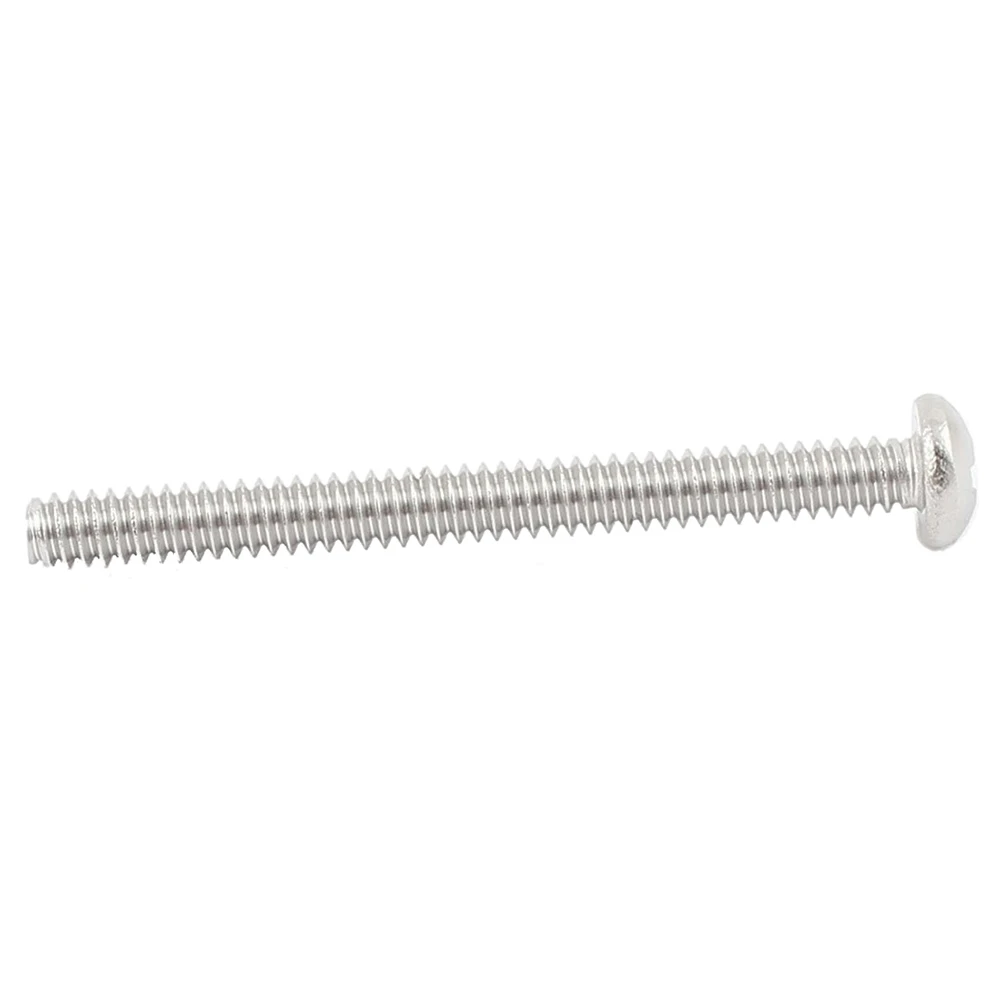 

HHTL-40mm Long #6-32 x 1 1/2inch Cross Truss Head Machine Screws 50 Pcs