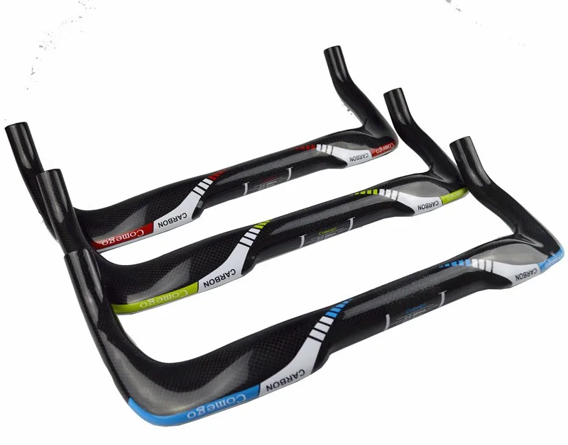 Полностью карбоновый руль Aero carbon TT 380/400/420/440/460 мм запасные части для руля