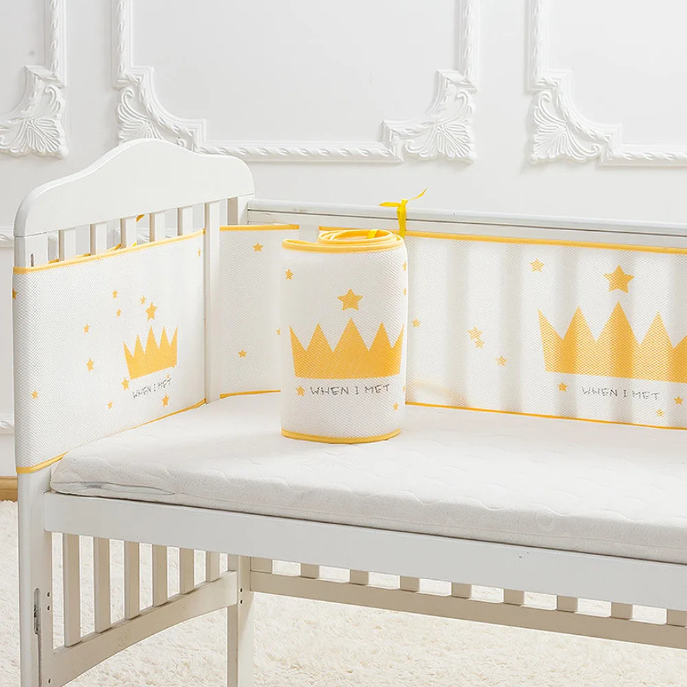 

Crib Enclosure Summer 3D Sandwich Mesh Baby Bed Enclosure