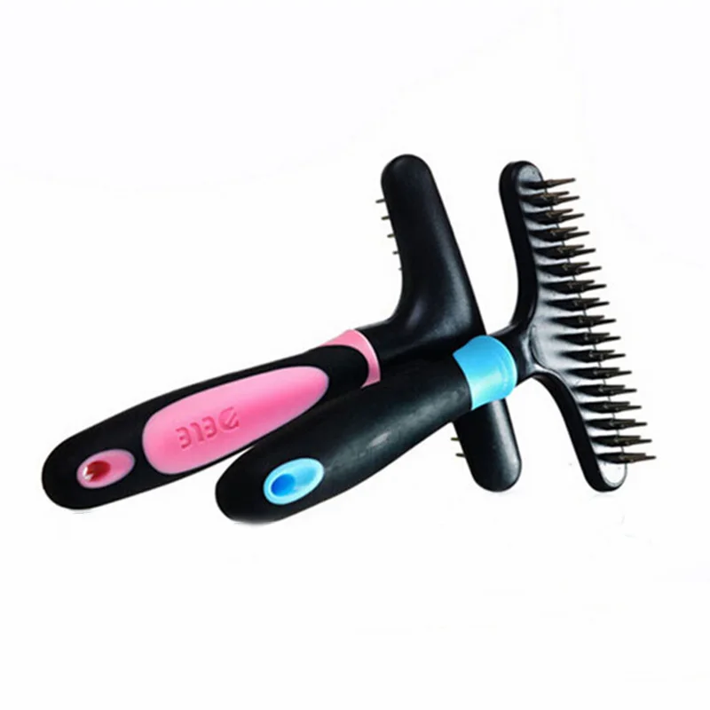 Grooming Dog Clean Brush Comb High Quality Pet Tool Multifunction Practical Stainless Steel Needle Cat Supply * |