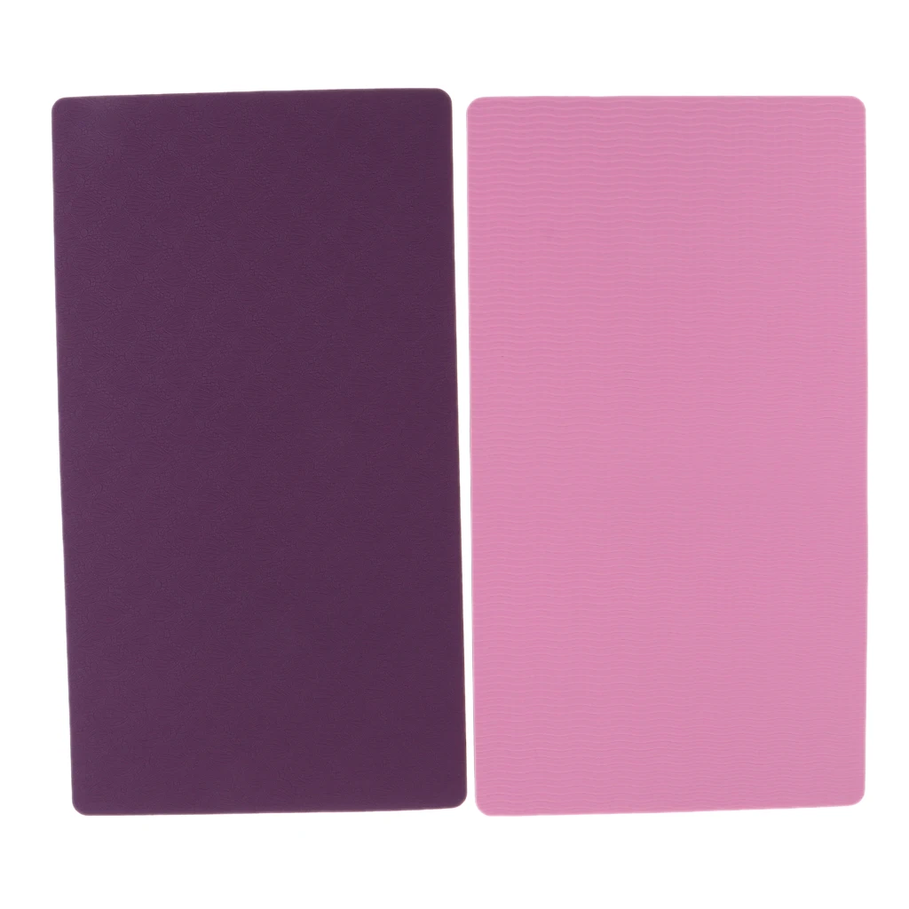 1Pair Yoga Knee Pad Knee Wrist Hand Support Yoga Mat Lightweight Yoga Kneeling Pads Cushion