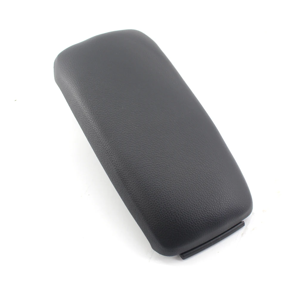 Leather Armrest Center Console Lid Cover + Base Plastic for Audi A3 8P
