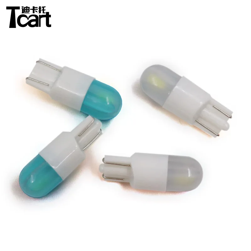 Tcart 20x T10 W5W New High Quality LED Car Turn Side Light Marker Lamp 501 168 192 LED Auto Wedge Parking Bulb Car Styling Light
