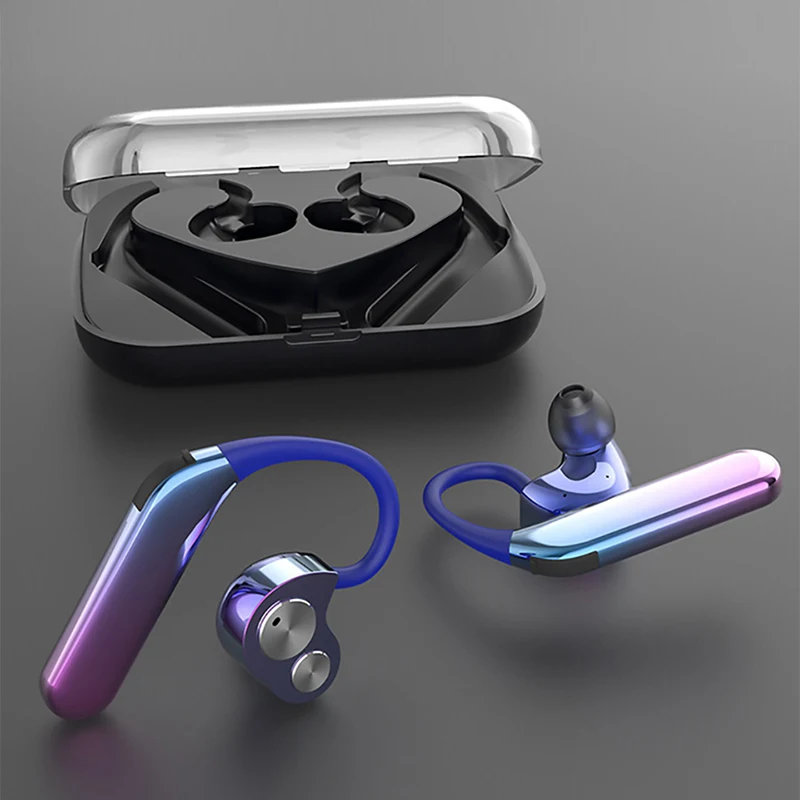 

TWS True Wireless Headphones Dual Dynamic Drivers Bluetooth 5.0 Noise Cancelling Wireless Earbuds HiFi Stereo Bluetooth Earphone