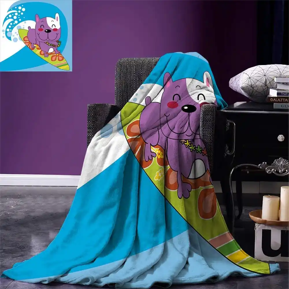 Naik Gelombang Selimut Cute French Bulldog Berselancar Dan Tersenyum Senang Petualangan Eksotis Kartun Anjing Bulu Selimut Untuk Tempat Tidur Naik Gelombang Selimut Cute French Bulldog Berselancar Dan Tersenyum Senang Petualangan Eksotis Kartun Anjing Bulu Selimut Untuk Tempat Tidur