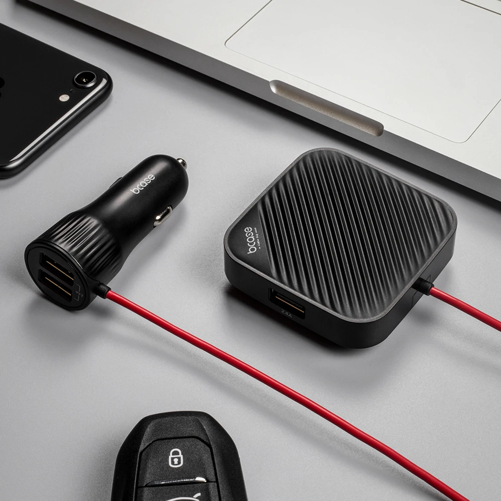 4 Dual USB Car Charger Quick Charge 2.0 3.0 Mobile Phone USB Car