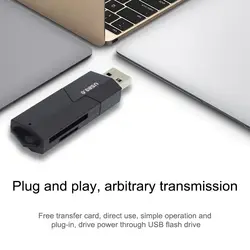 USB3.0 Card Reader многофункциональный мини Портативный Порты и разъёмы высокое Скорость TF Micro SD карты SD998