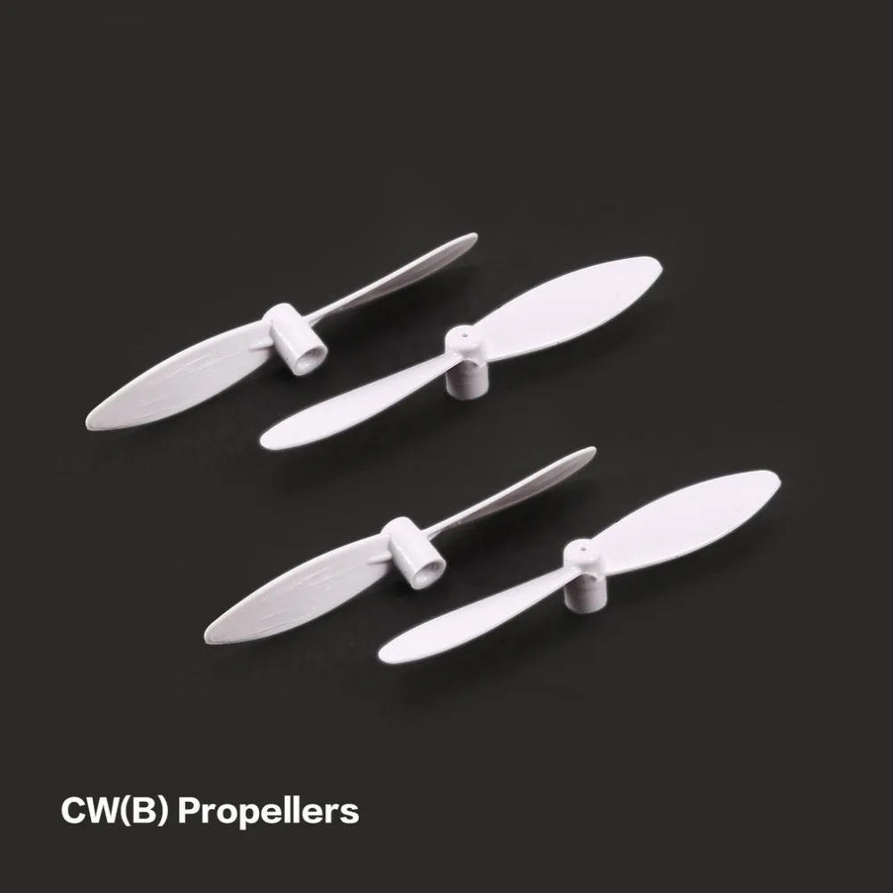 

4 Pairs of Original Drone Propellers Parts Portable CW/CCW Propellers for Eachine JJR/C H8 Mini RC Quadcopter