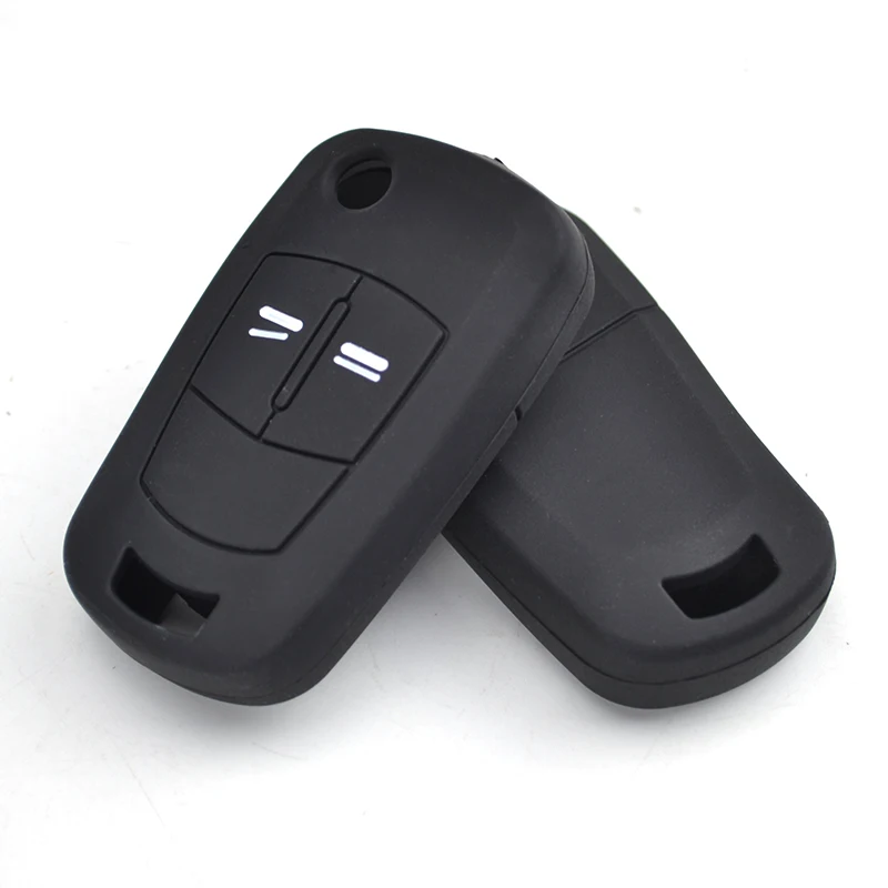 Силиконовый чехол для ключей для Vauxhall/Opel Corsa Astra Vectra Tigra Zafira Signum Combo Meriva Keyless Fob Shell