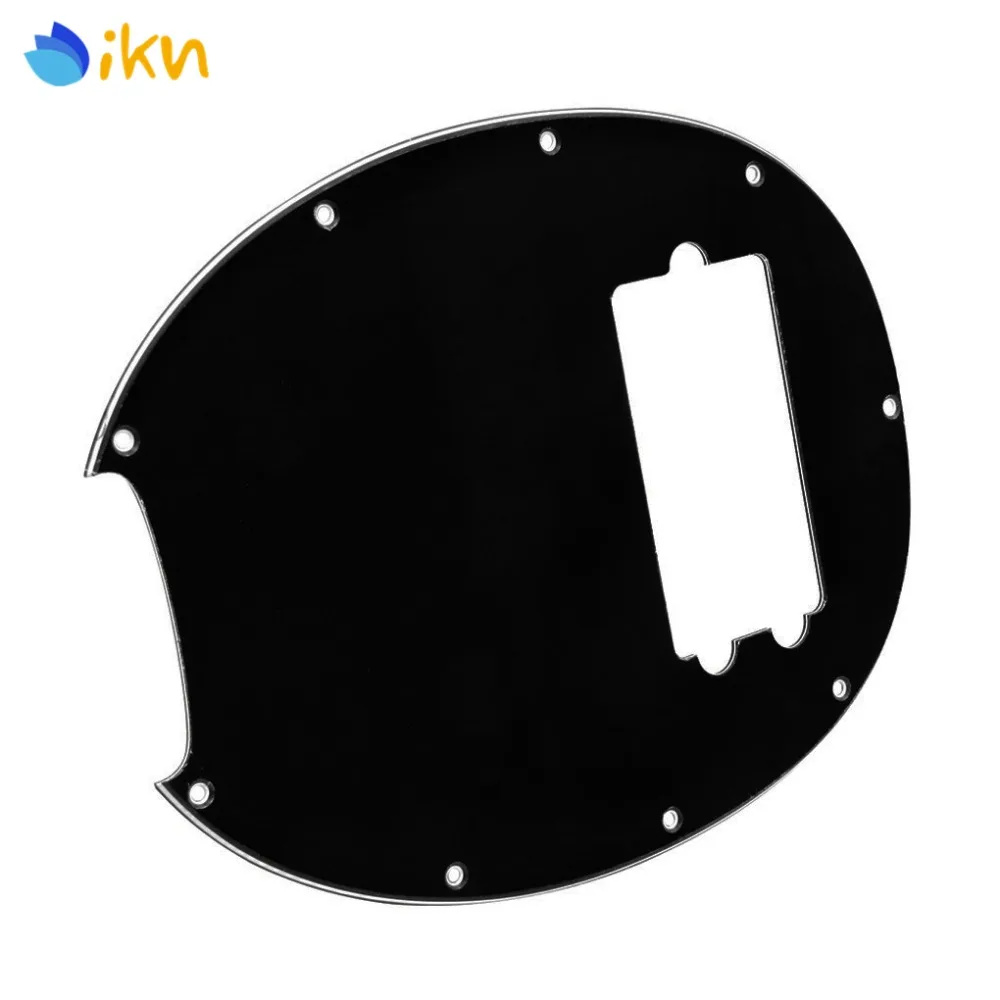 

NEW MM Bass Guitar Pickguard Humbucker Scratch Plate Black 3Ply for Music Man Bass