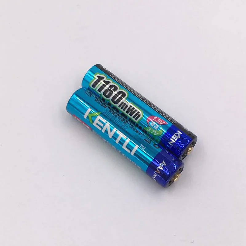 2 шт./партия низкий саморазряд KENTLI 1,5 V AAA 1180mWh Полимерные литий-ионные аккумуляторные батареи