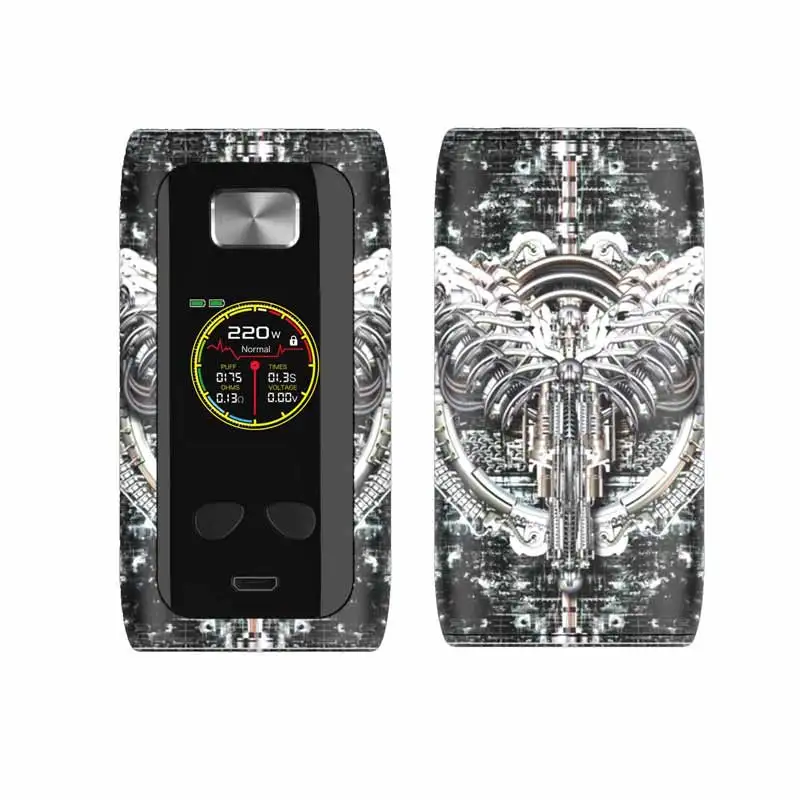 Think Vape Thor pro MOD 220 Вт Двойной 18650 электронная сигарета мод VW/TC/Bypass TFT экран vs Vape Thor box mod - Цвет: metal castle