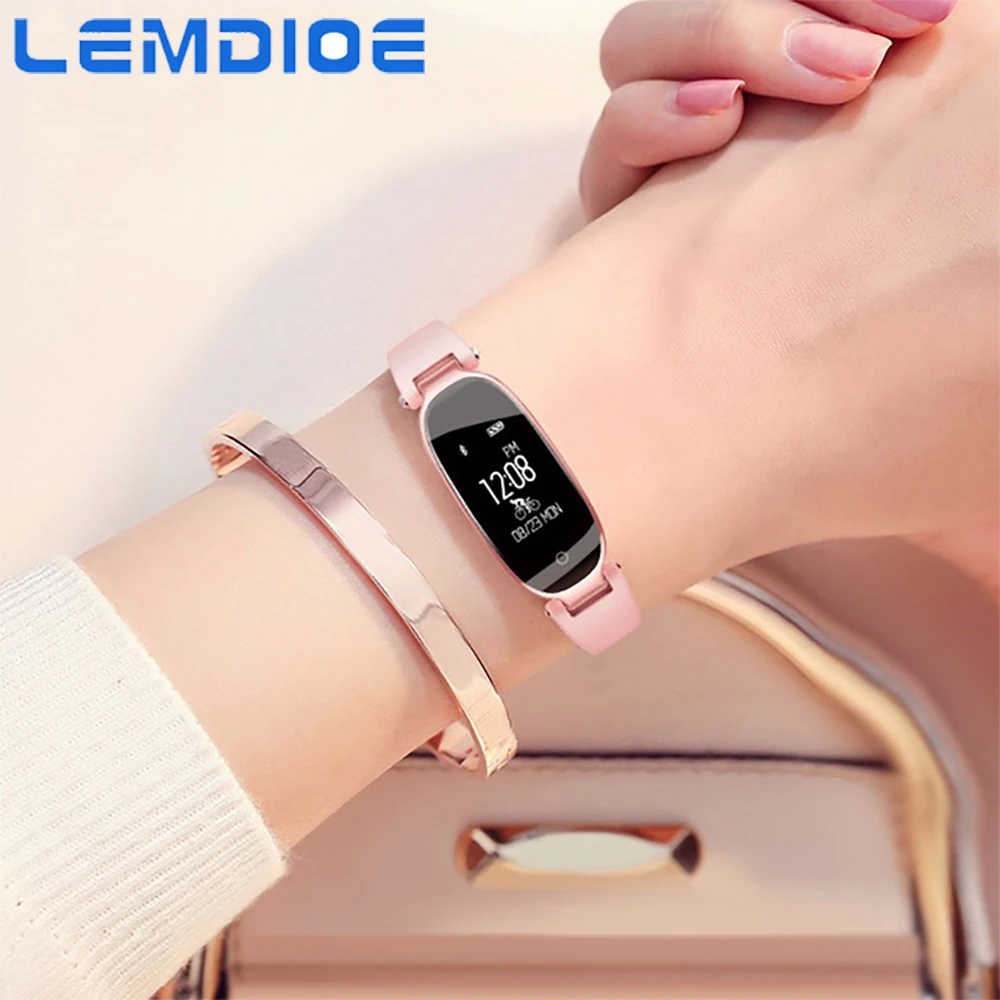 Kaufen G nstig LEMDIOE Fitness Armband S3 Frauen Damen Mode Bluetooth 