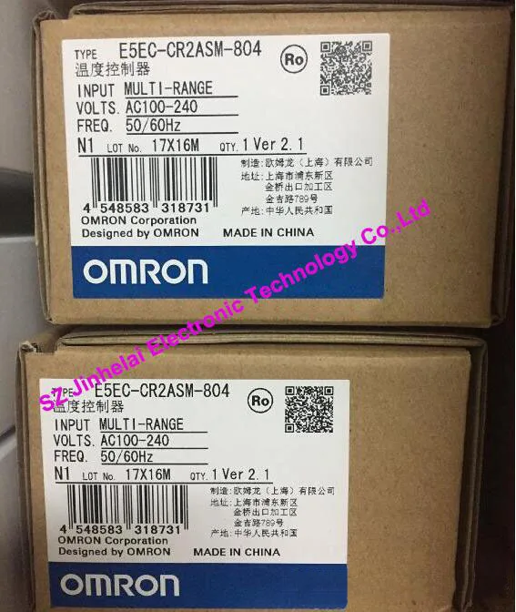 

100%Authentic original E5EC-CR2ASM-804 OMRON Temperature controller AC100-240V