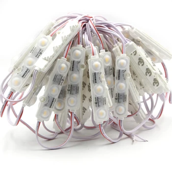 

50Pcs 5730 led module light 12V Waterproof IP68 LED sign shop banner Samsung chip led xmas string Light Advertising strip lamp