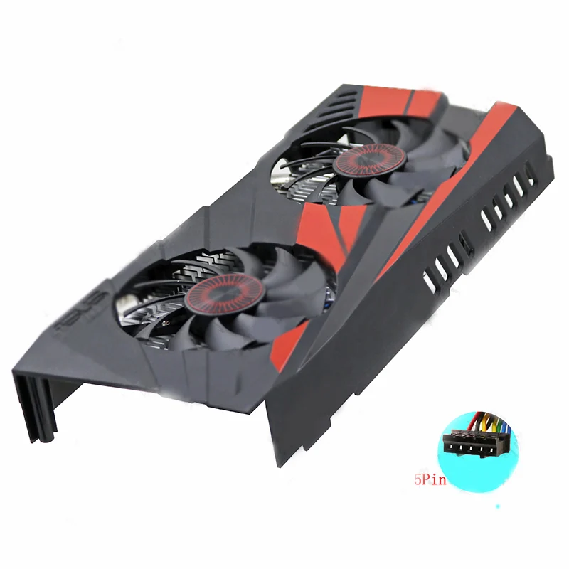 

For ASUS GTX1060-03G/GTX960 Graphics Card Radiator Fan Kit with frame